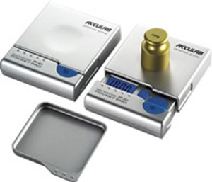 Acculab Pocket-Pro Series Portable Scales (New Model) - Click Image to Close