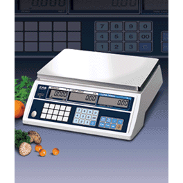 CAS TP-1 Battery Operated Retail Scales - Click Image to Close