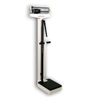 Detecto 2491 Eye-Level Mechanical Column Scale - Click Image to Close