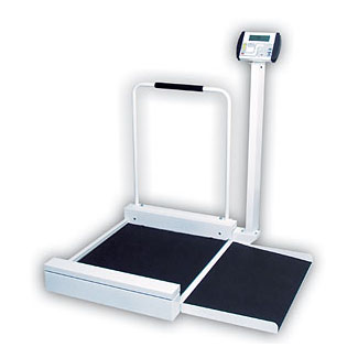 Detecto 6495 Stationary Wheelchair Scale - Click Image to Close