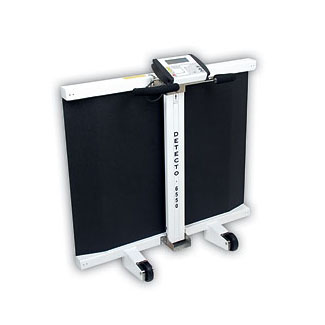 Detecto 6550 Folding Portable Wheelchair Scale - Click Image to Close