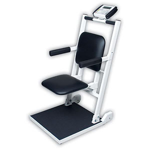 Detecto 6876 Flip Seat Euro Chair Scale - Click Image to Close