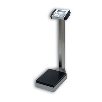 Detecto 8437S Stainless Steel Digital Column Scale - Click Image to Close