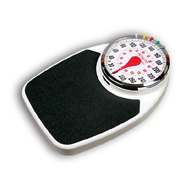 Detecto D315 / D315KG Personal-Size Scale with Pounds/Kilograms - Click Image to Close