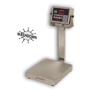 Detecto EB-210 Series Stainless Steel Bench Scales - Click Image to Close