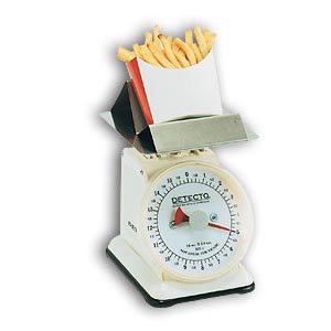 Detecto MT1-TF PolyPro Taco/French Fry Scales - Click Image to Close