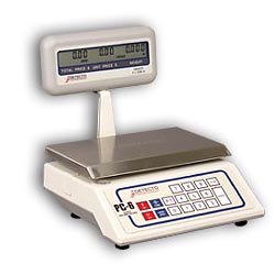 Detecto PC-6 / PC-6KG Series Digital Price Computing Scales - Click Image to Close