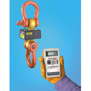 Eilon RON 2501 Shackle Type Low Headroom Dynamometer (Wireless) - Click Image to Close