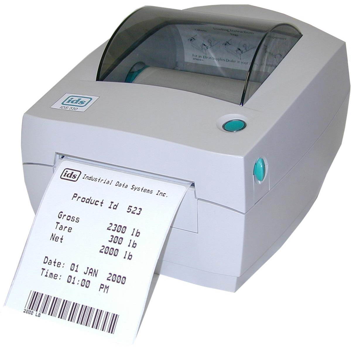 Industrial Data Systems 330 Thermal Label Printer - Click Image to Close