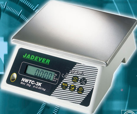 Jadever NWT Series Parcel Weighing Scale - Click Image to Close