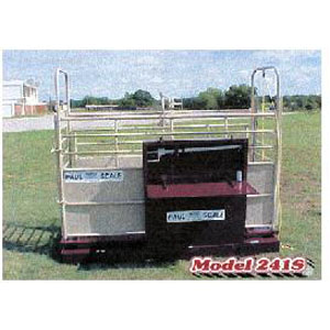 Paul Scales 240S Series Single Animal Livestock Scale - Click Image to Close