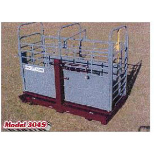 Paul Scales 300S Series Single Animal Livestock Scale - Click Image to Close