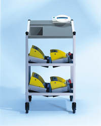 Seca 984 Bed/Dialysis Scale (w/ equipment trolley) - Click Image to Close