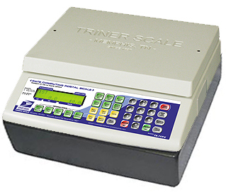 Triner TS-70PX USPS Rate Computing Shipping Scale - Click Image to Close