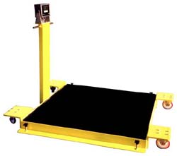 Triner Low Profile Portable Floor Scale - Click Image to Close