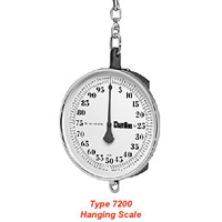 Chatillon Type 7200 13" Dial Hanging Scales